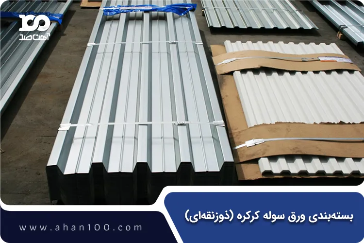 بسته‌بندی ورق سوله کرکره